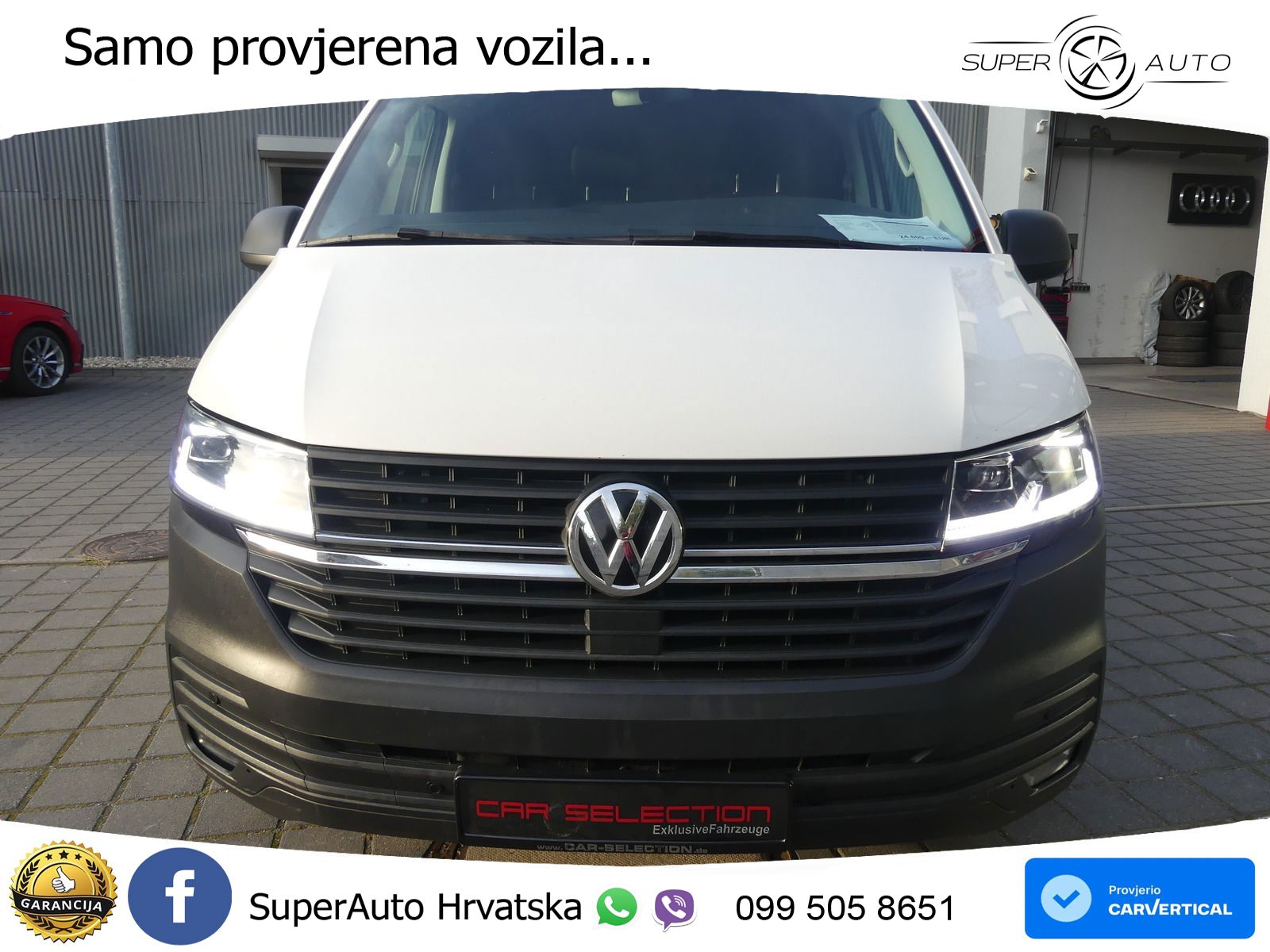 Volkswagen T6.1 Transporter 2.0 TDI Kasten Lang LED/AUT/STH 150 KS