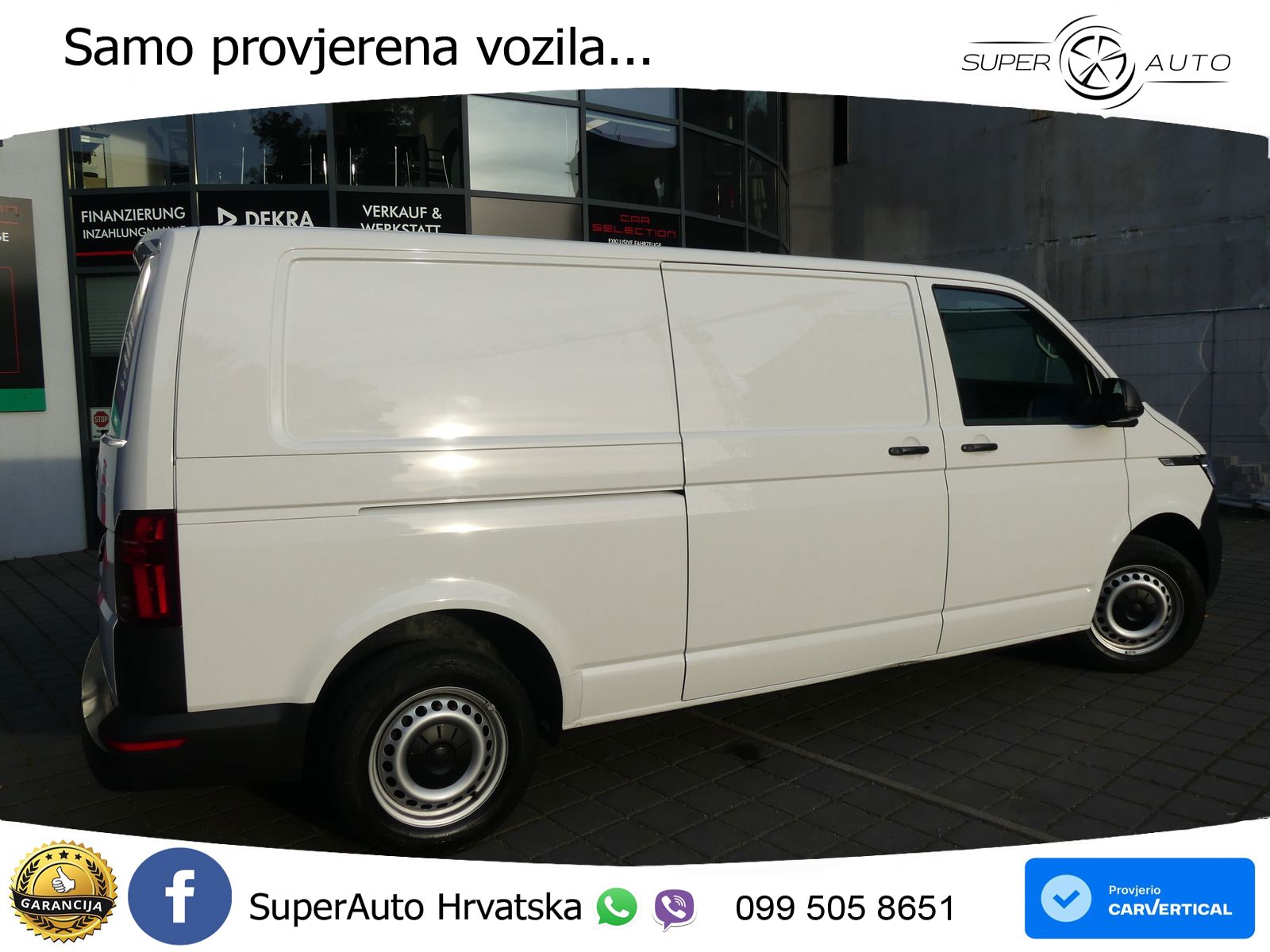 Volkswagen T6.1 Transporter 2.0 TDI Kasten Lang LED/AUT/STH 150 KS