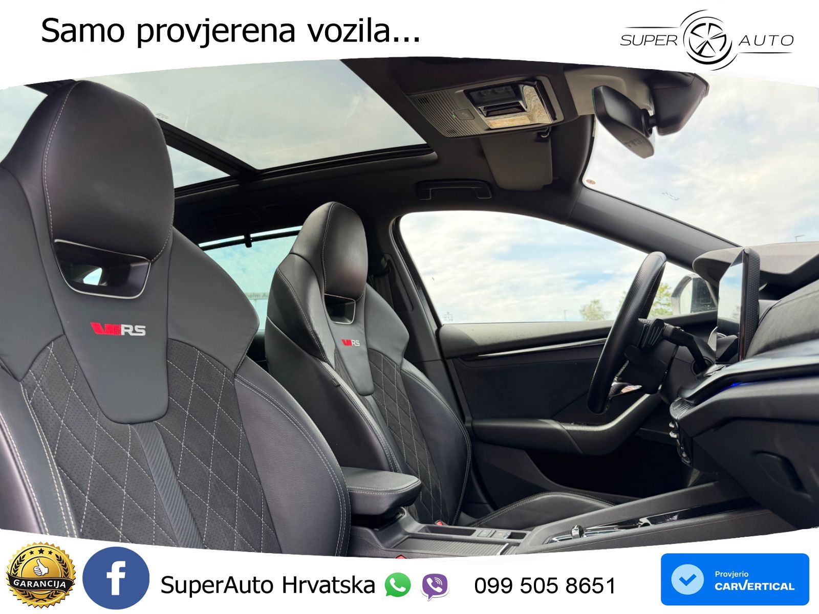 Škoda Octavia Combi RS 2.0 TDI (200 KS) DSG LED+GR SJED+ACC