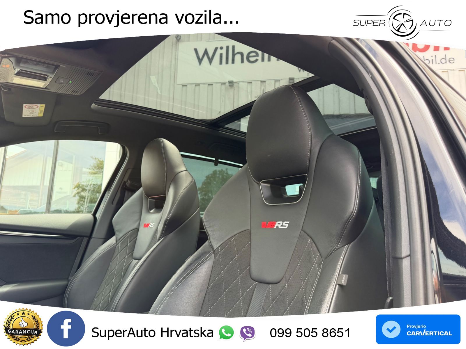Škoda Octavia Combi RS 2.0 TDI (200 KS) DSG LED+GR SJED+ACC