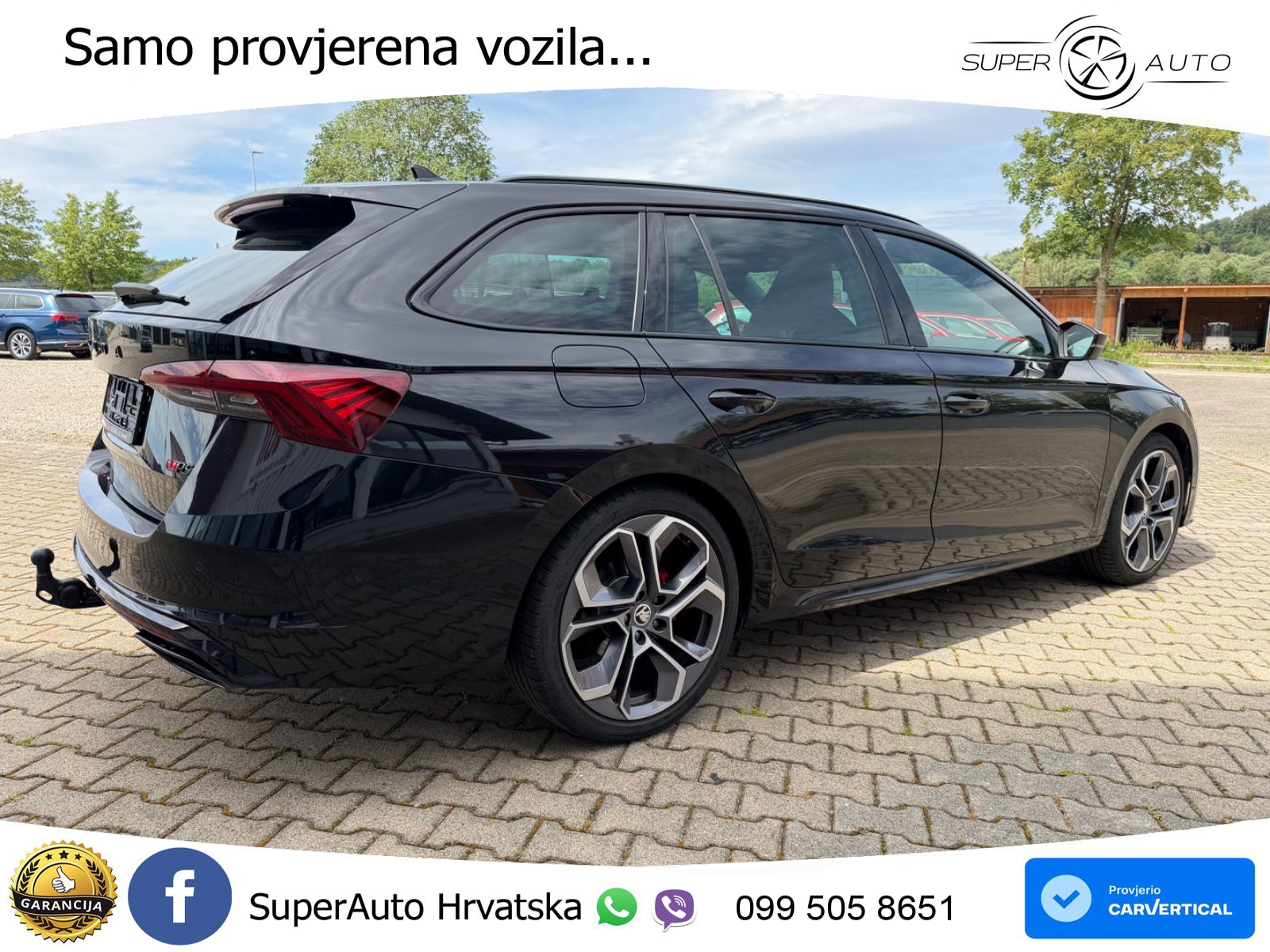 Škoda Octavia Combi RS 2.0 TDI (200 KS) DSG LED+GR SJED+ACC