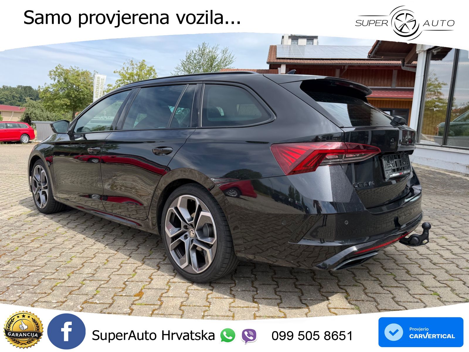Škoda Octavia Combi RS 2.0 TDI (200 KS) DSG LED+GR SJED+ACC