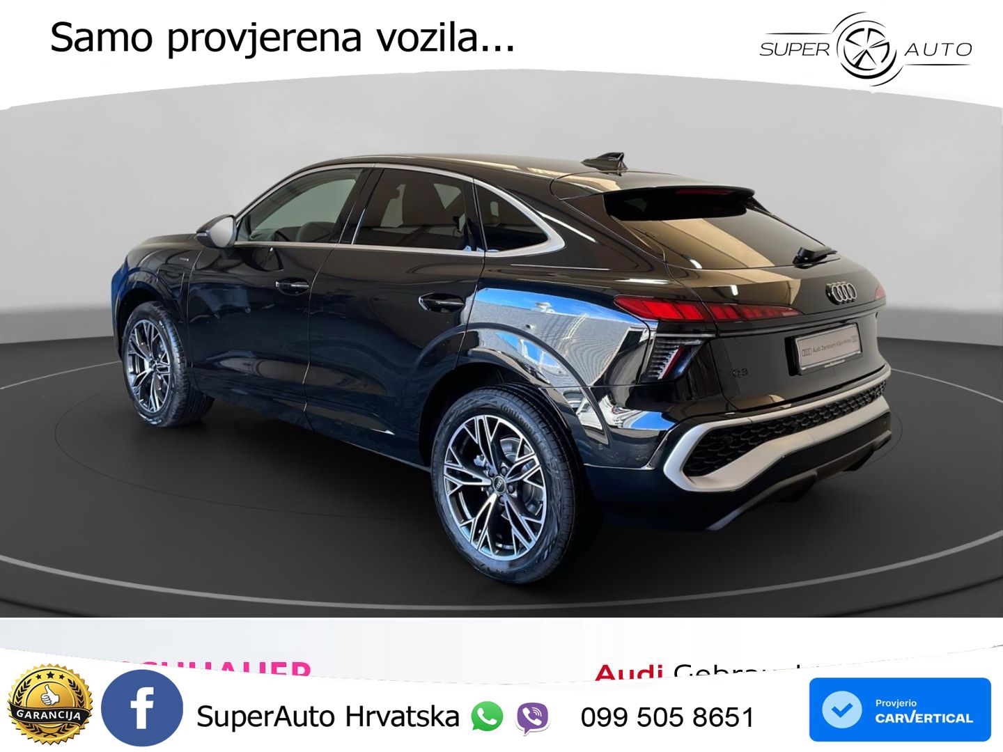 Audi Q3 Sportback 1.5 TFSIe (272 KS) S tronic