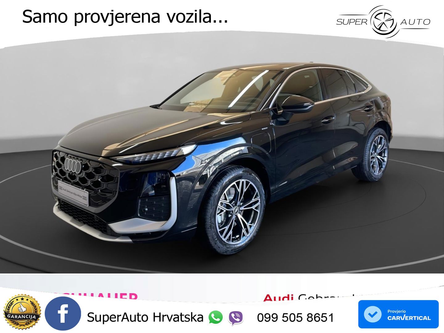 Audi Q3 Sportback 1.5 TFSIe (272 KS) S tronic