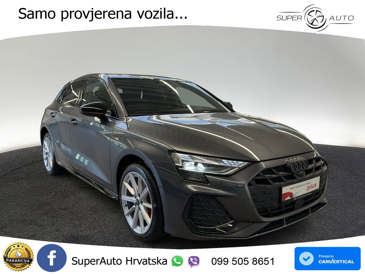 Audi A3 45 TFSIe (272 KS) S tronic S line MATRIX+GR SJED+KAM