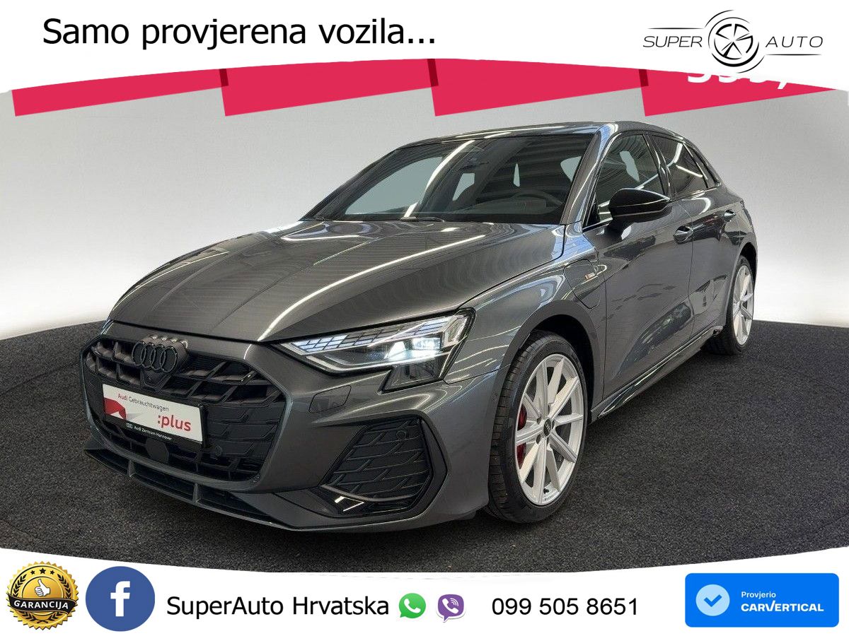 Audi A3 45 TFSIe (272 KS) S tronic S line MATRIX+GR SJED+KAM