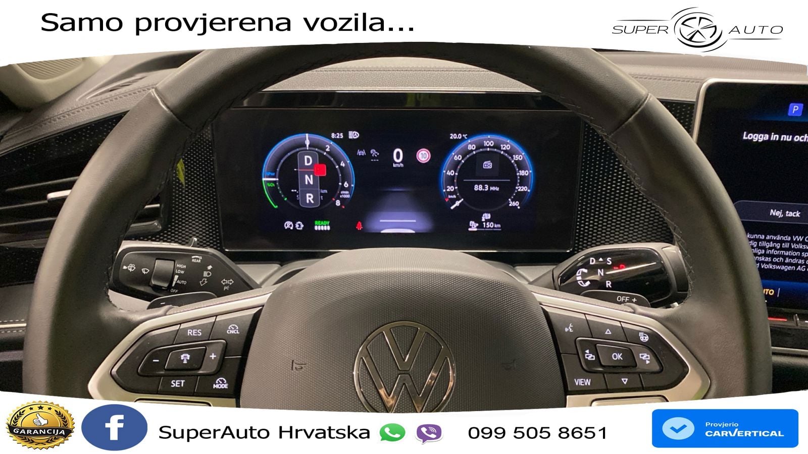 Volkswagen Passat Variant 1.5 TSI (272 KS) eHybrid DSG Business LED+GR SJED+ACC