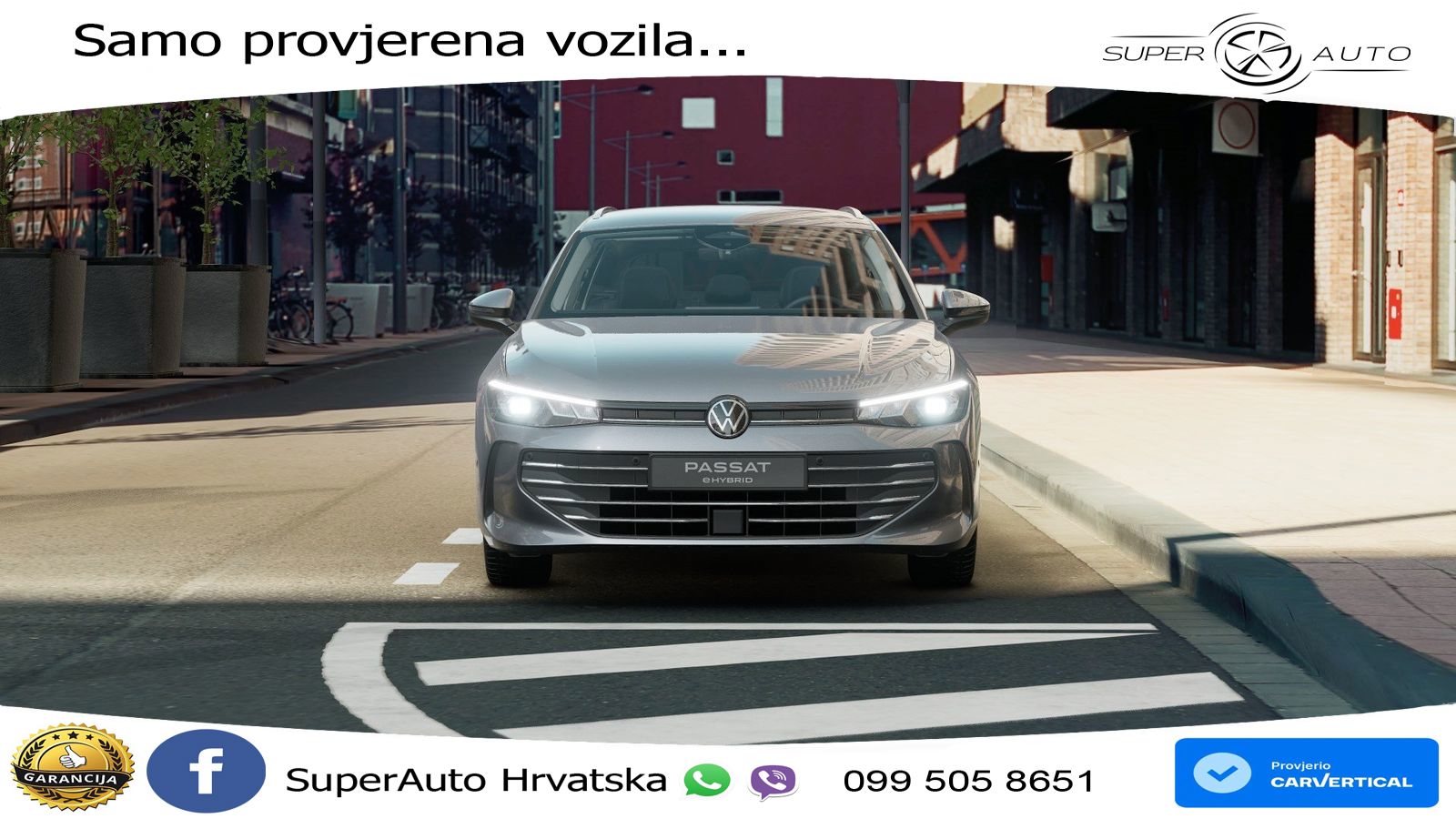 Volkswagen Passat Variant 1.5 TSI (204 KS) eHybrid DSG Business LED+GR SJED+ACC