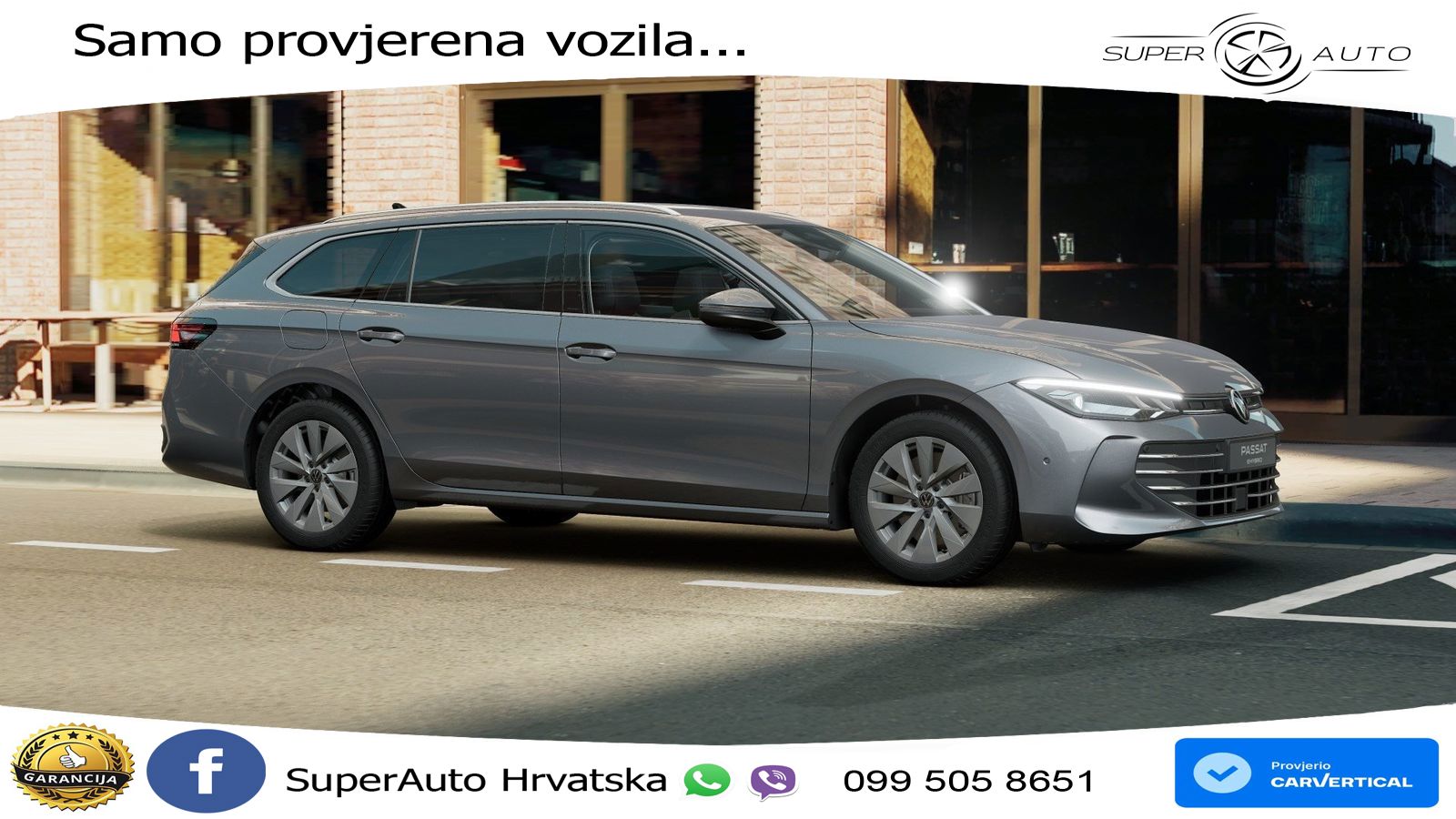 Volkswagen Passat Variant 1.5 TSI (204 KS) eHybrid DSG Business LED+GR SJED+ACC