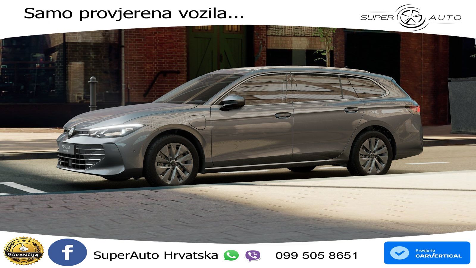 Volkswagen Passat Variant 1.5 TSI (204 KS) eHybrid DSG Business LED+GR SJED+ACC