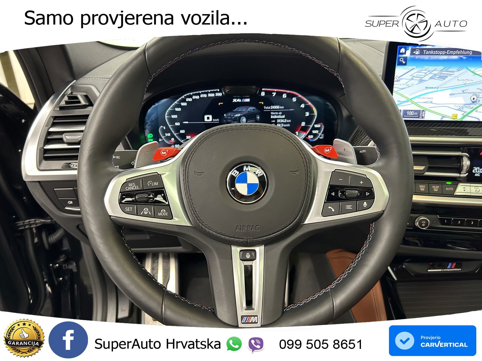 BMW X4 M Competition 3.0 (510 KS) xDrive Steptronic LED+GR SJED+ACC