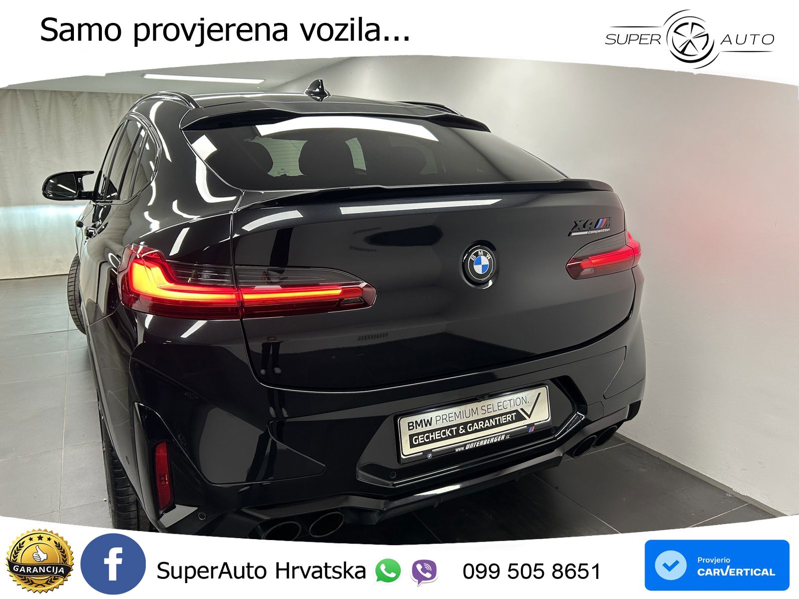 BMW X4 M Competition 3.0 (510 KS) xDrive Steptronic LED+GR SJED+ACC