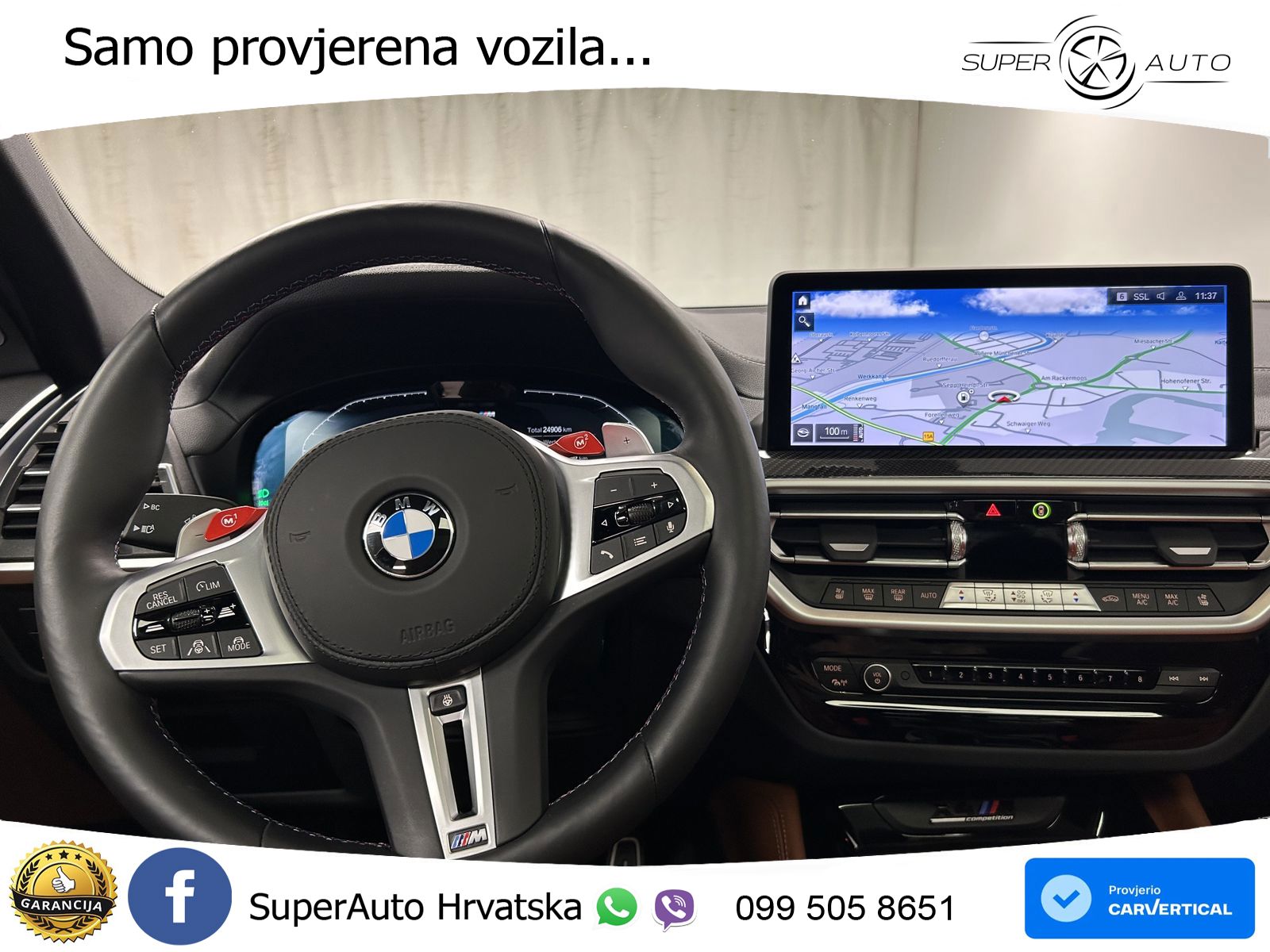 BMW X4 M Competition 3.0 (510 KS) xDrive Steptronic LED+GR SJED+ACC