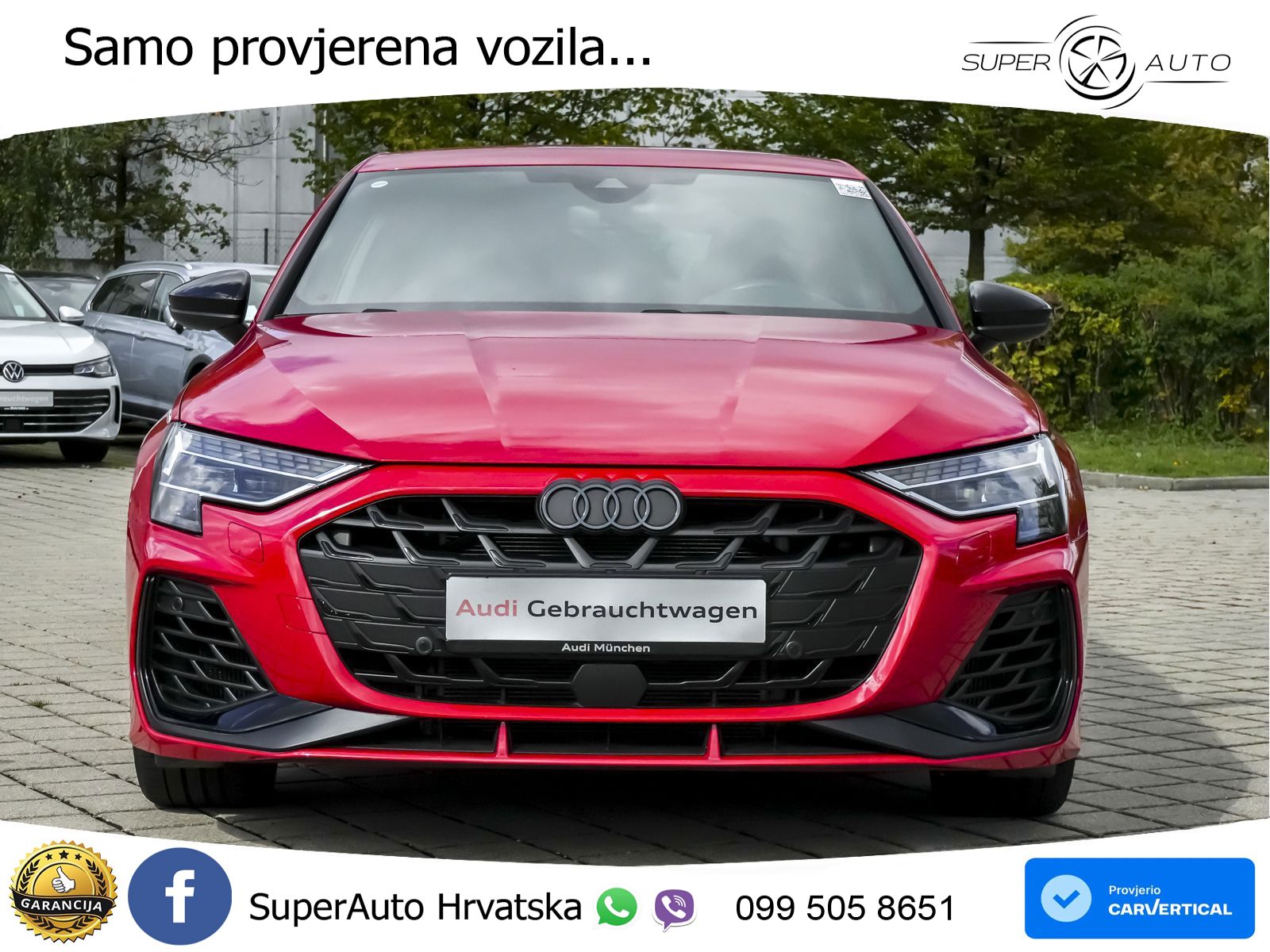 Audi S3 2.0 TFSI (333 KS) quattro S tronic MATRIX+GR SJED+KAM