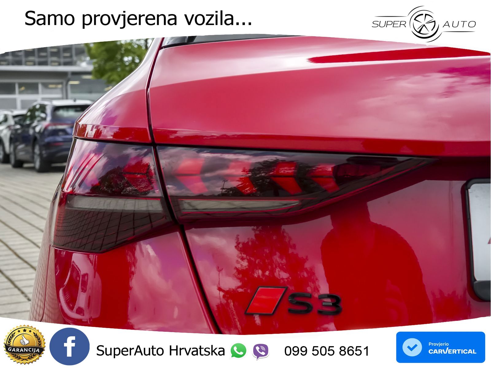 Audi S3 2.0 TFSI (333 KS) quattro S tronic MATRIX+GR SJED+KAM