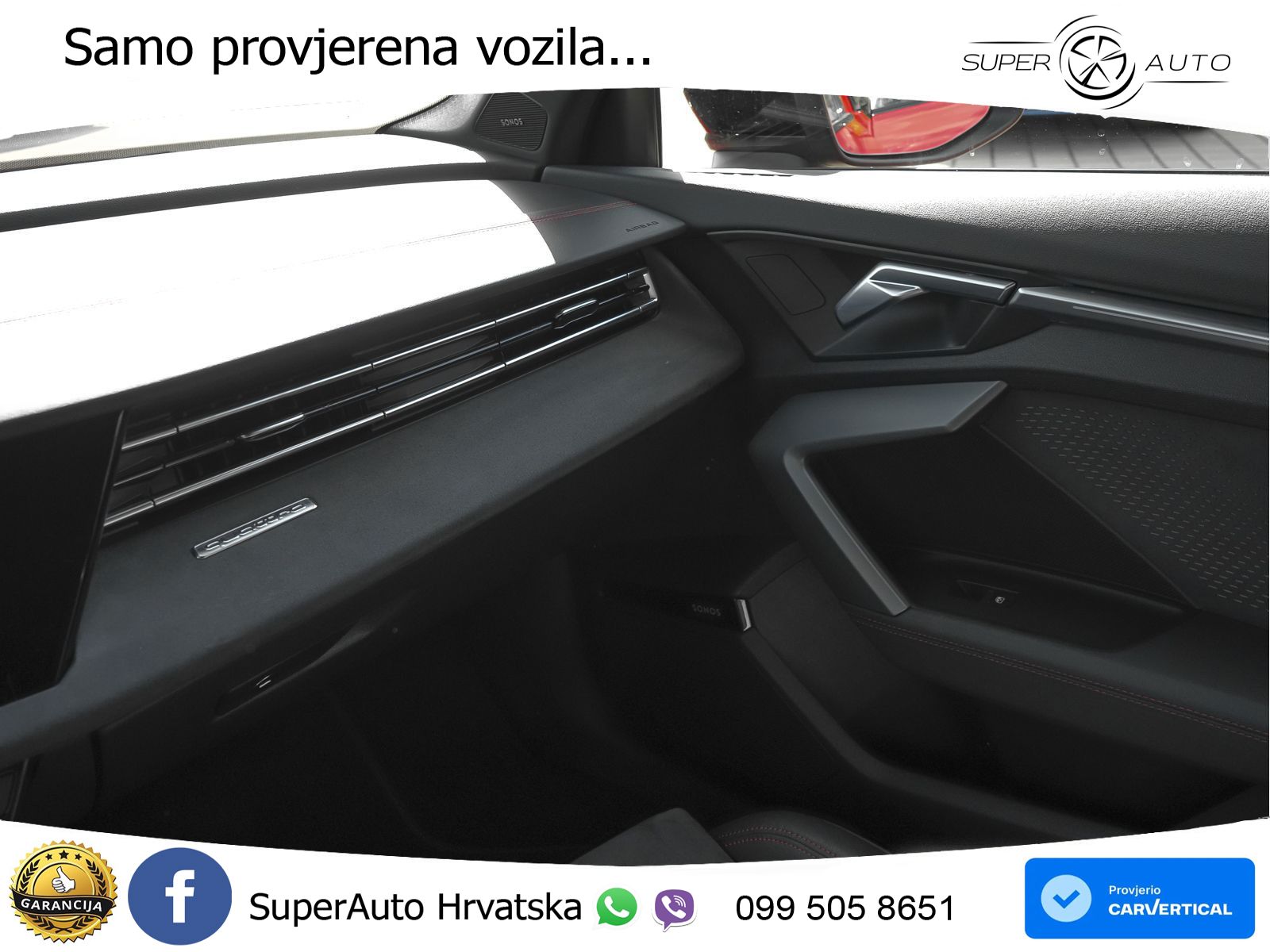 Audi S3 2.0 TFSI (333 KS) quattro S tronic MATRIX+GR SJED+KAM