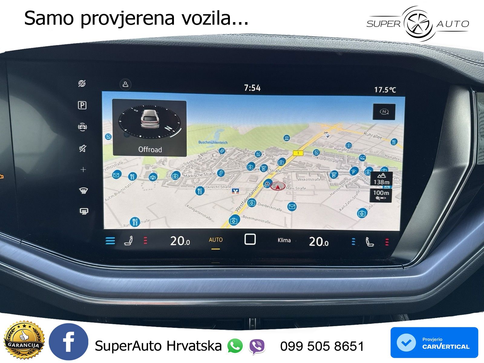 Volkswagen Touareg 3.0 V6 TDI (231 KS) 4MOTION Tiptronic ZRAČNI+ACC+4xGR SJED+KAM