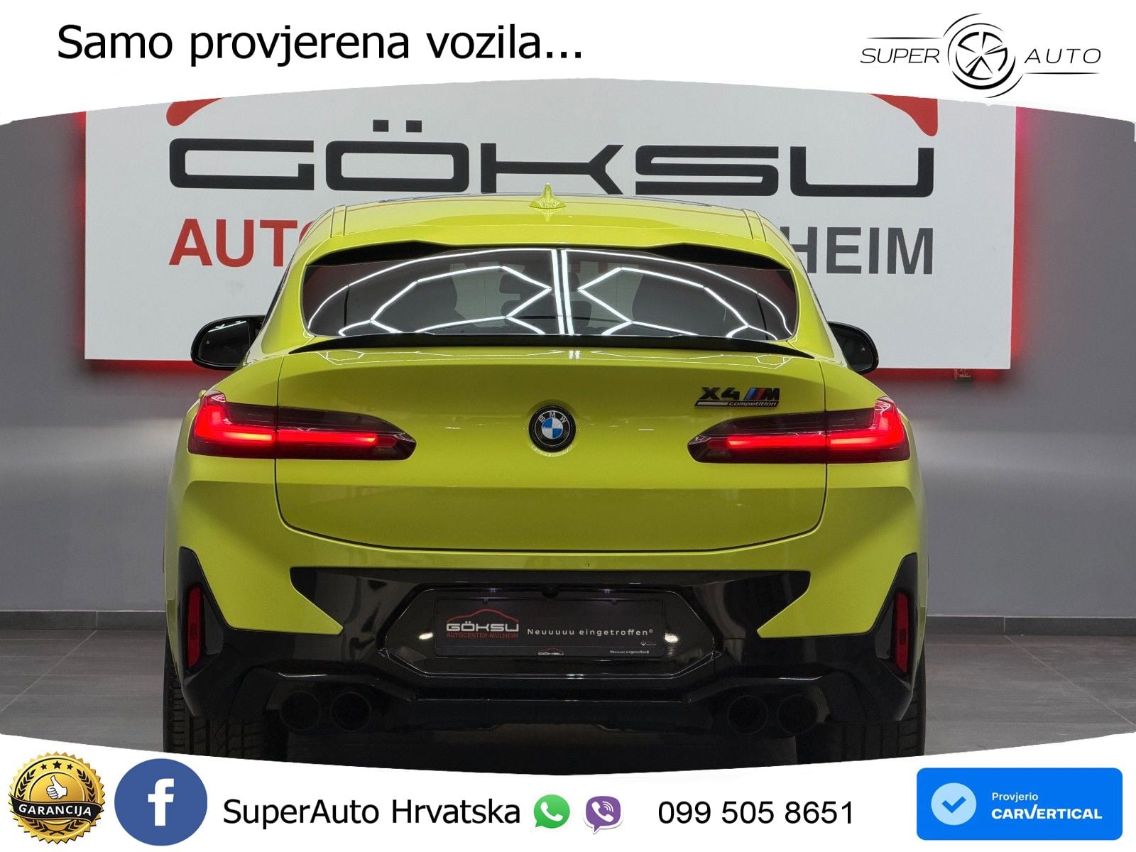 BMW X4 M Competition 3.0 (510 KS) xDrive Steptronic
