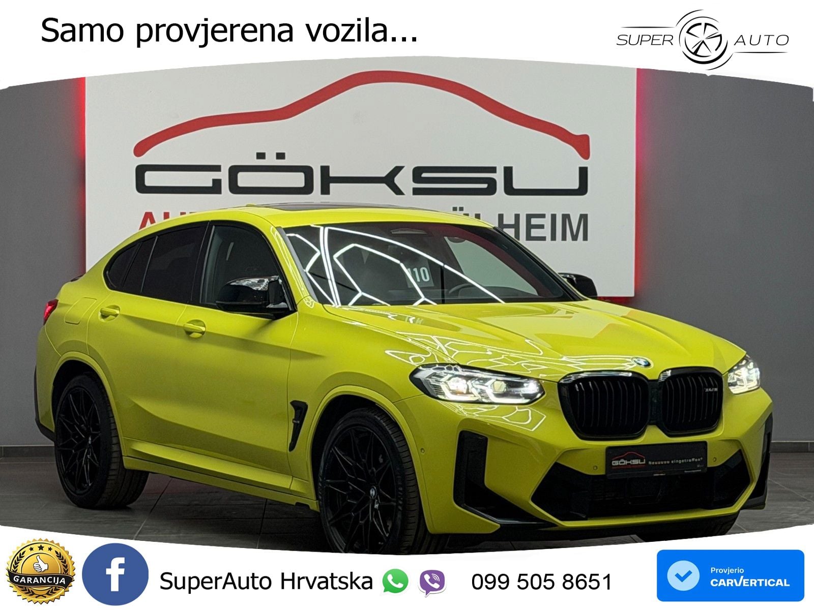 BMW X4 M Competition 3.0 (510 KS) xDrive Steptronic