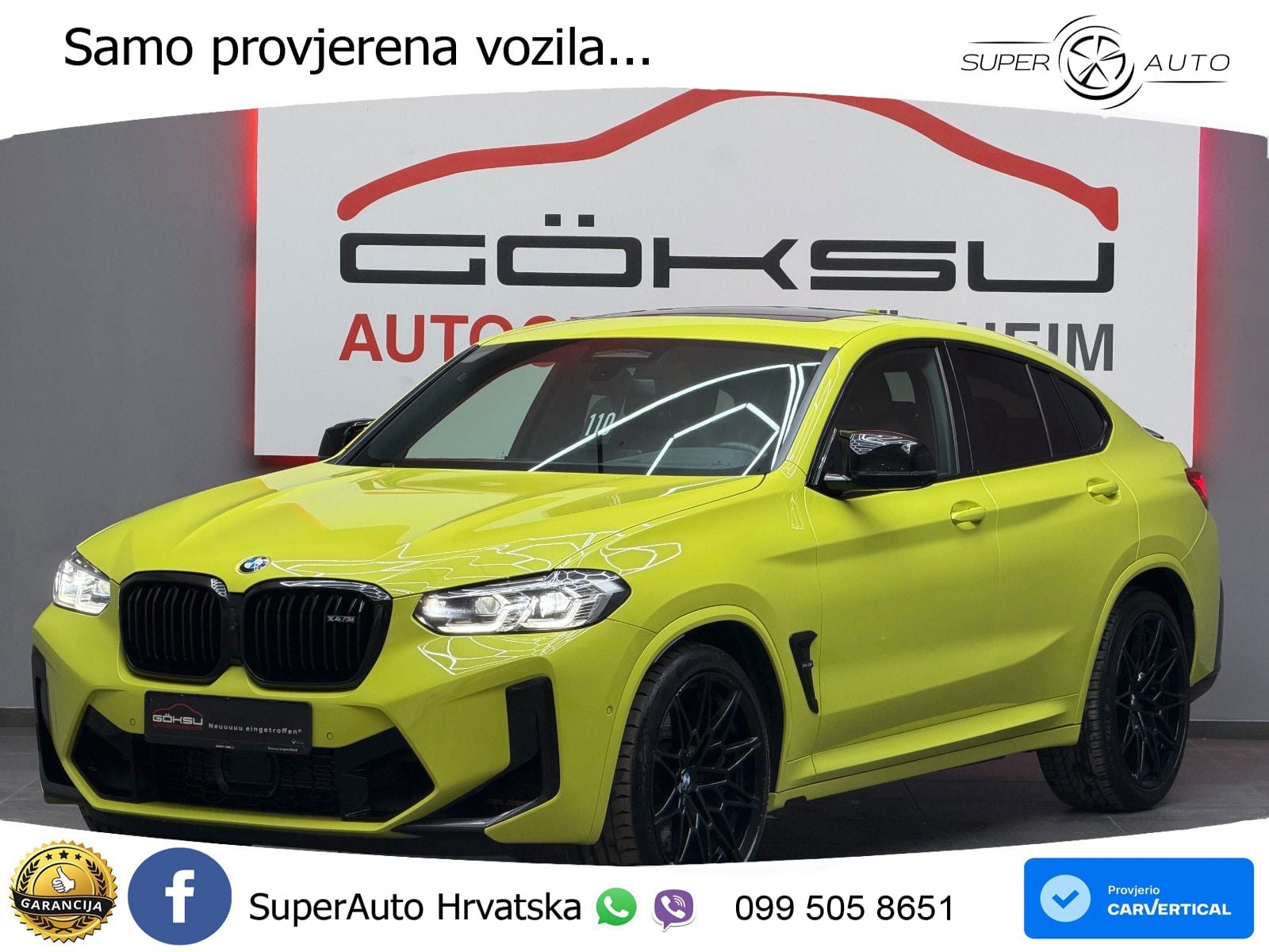 BMW X4 M Competition 3.0 (510 KS) xDrive Steptronic