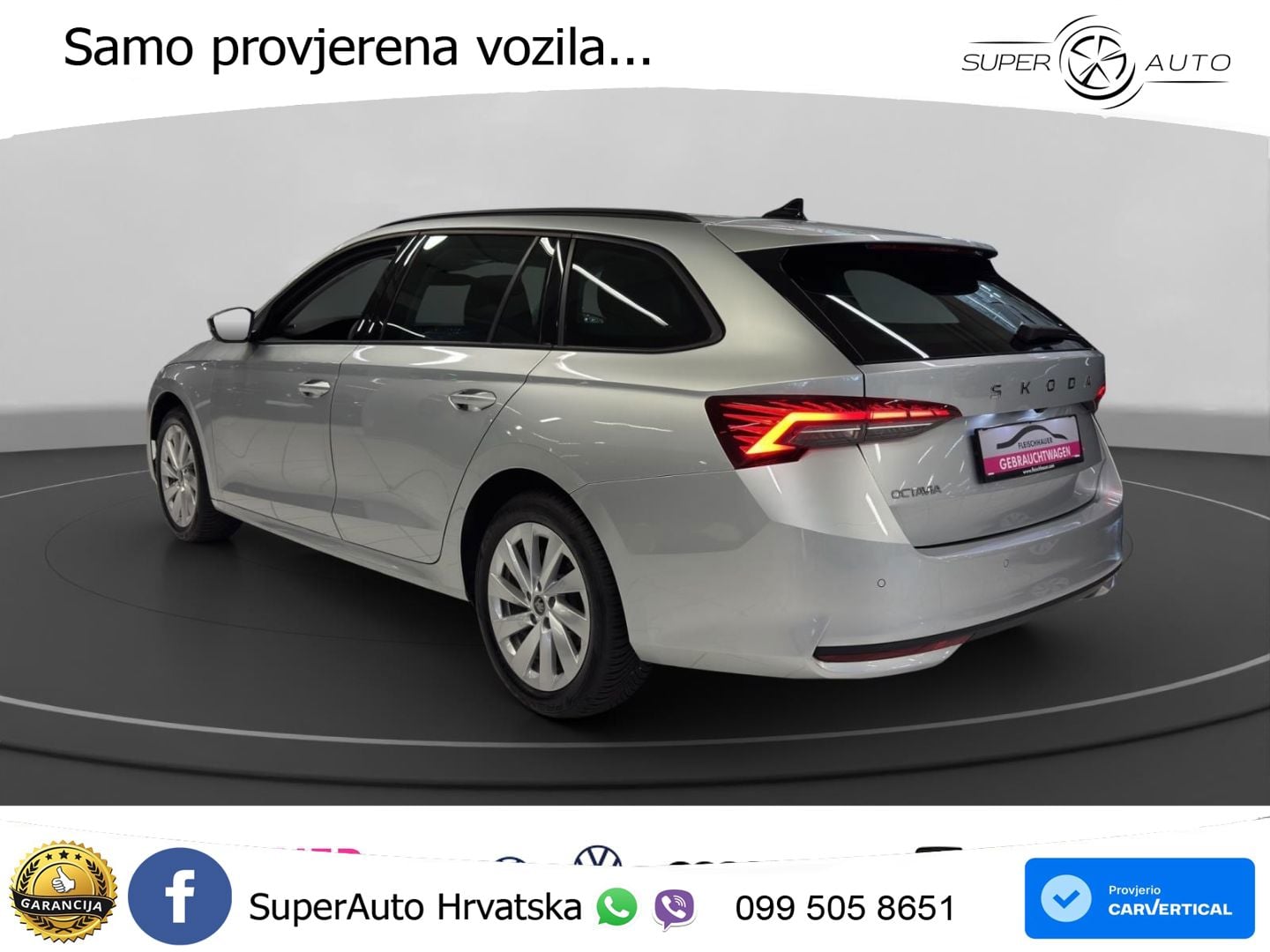 Škoda Octavia Combi 2.0 TDI (150 KS) DSG Selection LED+GR SJED+ACC