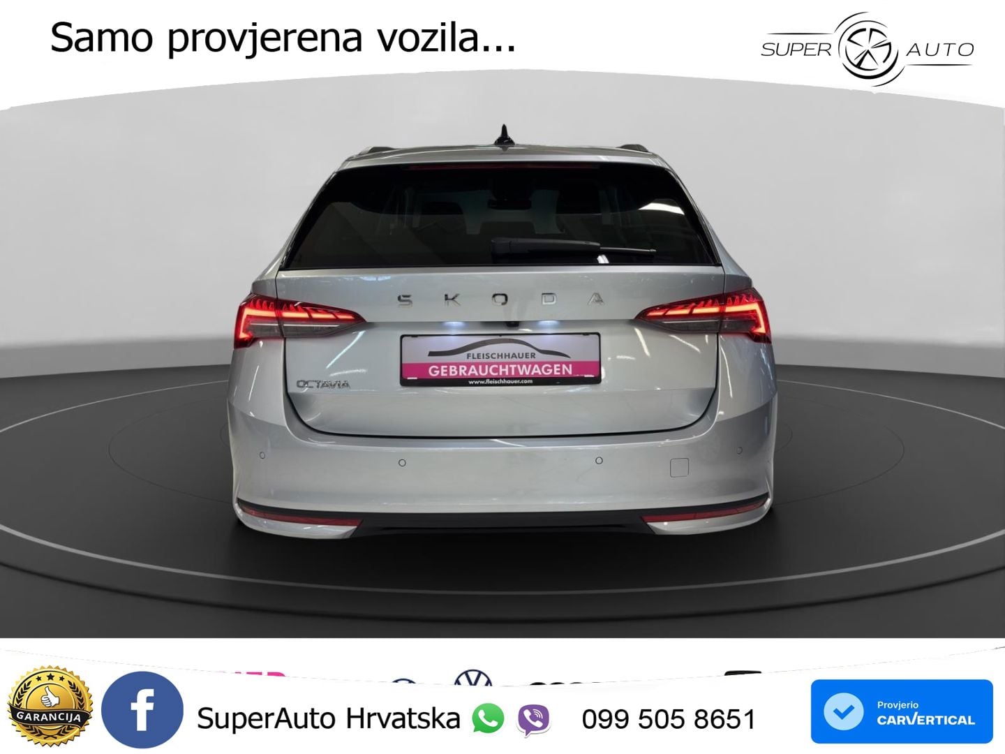 Škoda Octavia Combi 2.0 TDI (150 KS) DSG Selection LED+GR SJED+ACC