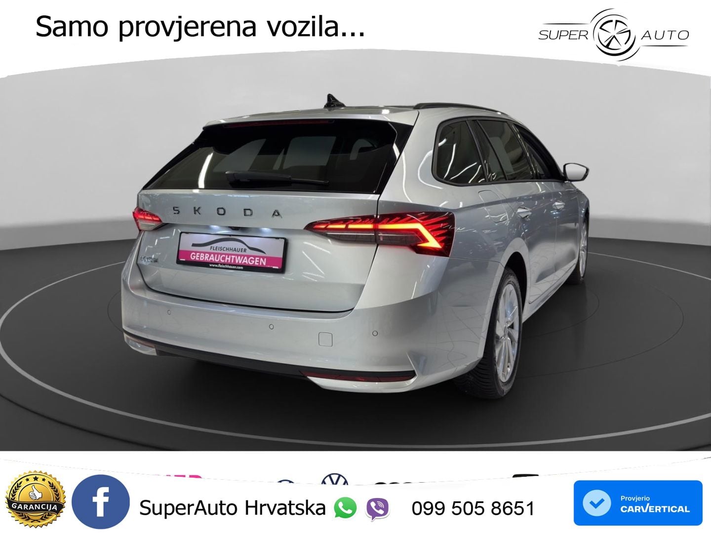 Škoda Octavia Combi 2.0 TDI (150 KS) DSG Selection LED+GR SJED+ACC