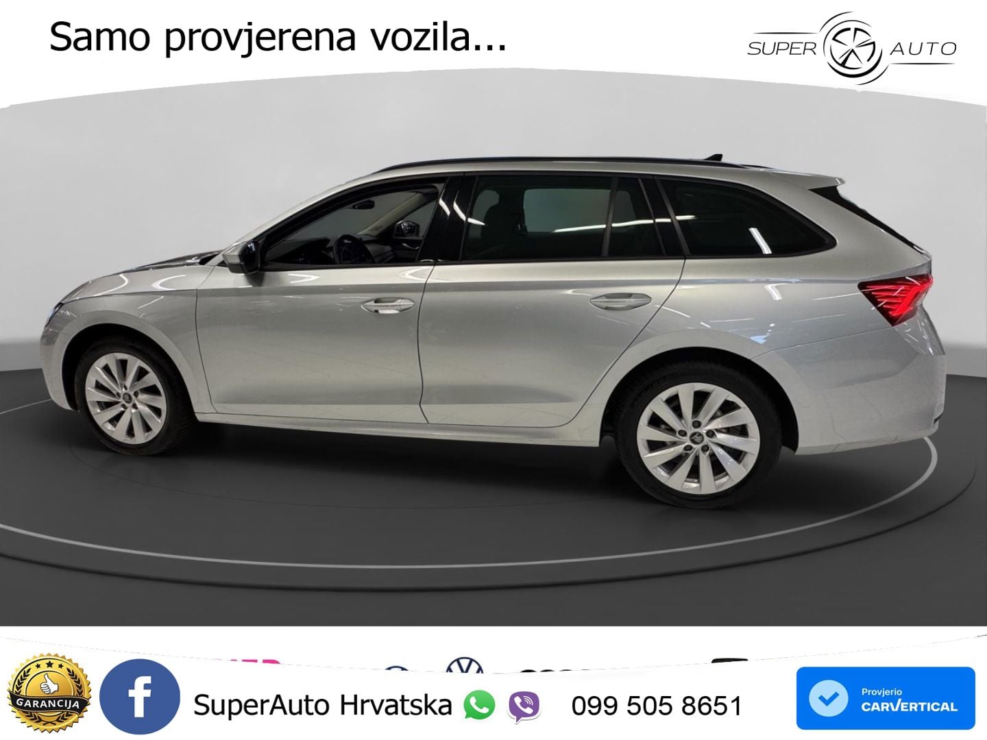 Škoda Octavia Combi 2.0 TDI (150 KS) DSG Selection LED+GR SJED+ACC