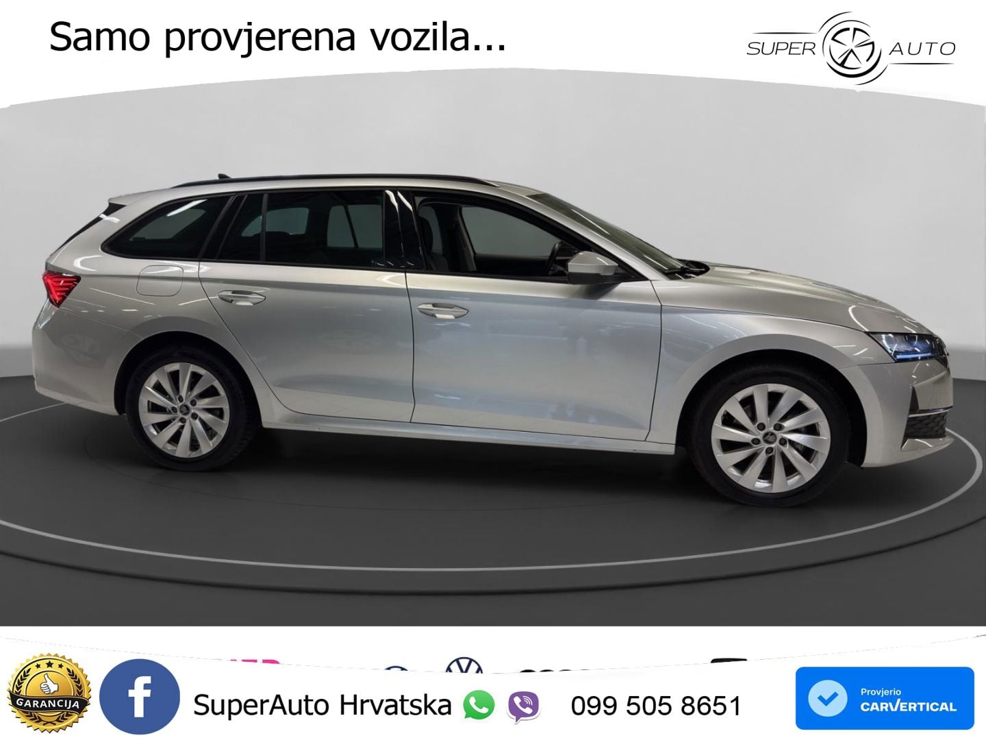 Škoda Octavia Combi 2.0 TDI (150 KS) DSG Selection LED+GR SJED+ACC