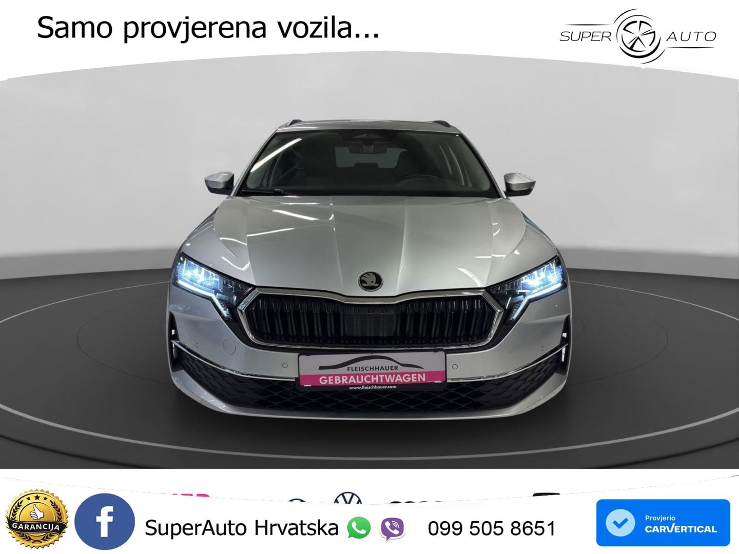 Škoda Octavia Combi 2.0 TDI (150 KS) DSG Selection LED+GR SJED+ACC