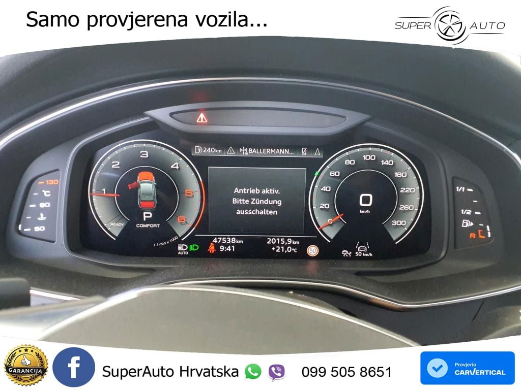 Audi A6 40 TDI (204 KS) S tronic LED+GR SJED+ACC