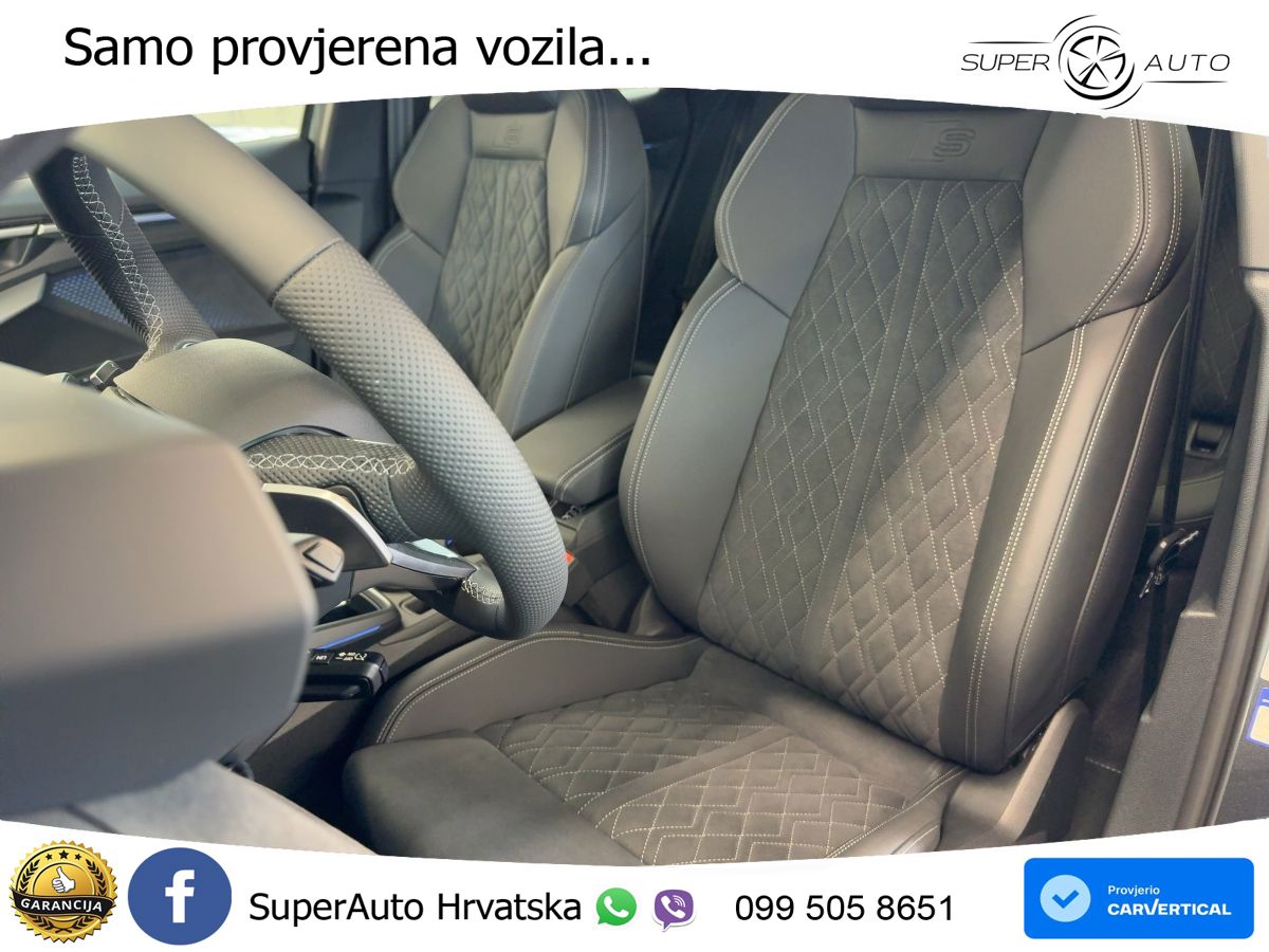 Audi A3 45 TFSIe (272 KS) S tronic S line MATRIX+GR SJED+KAM