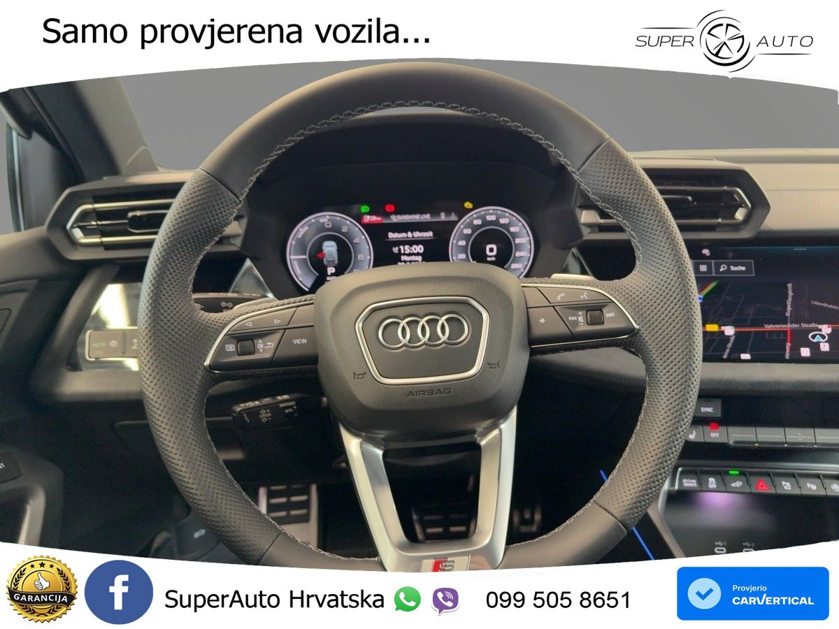 Audi A3 45 TFSIe (272 KS) S tronic S line MATRIX+GR SJED+KAM
