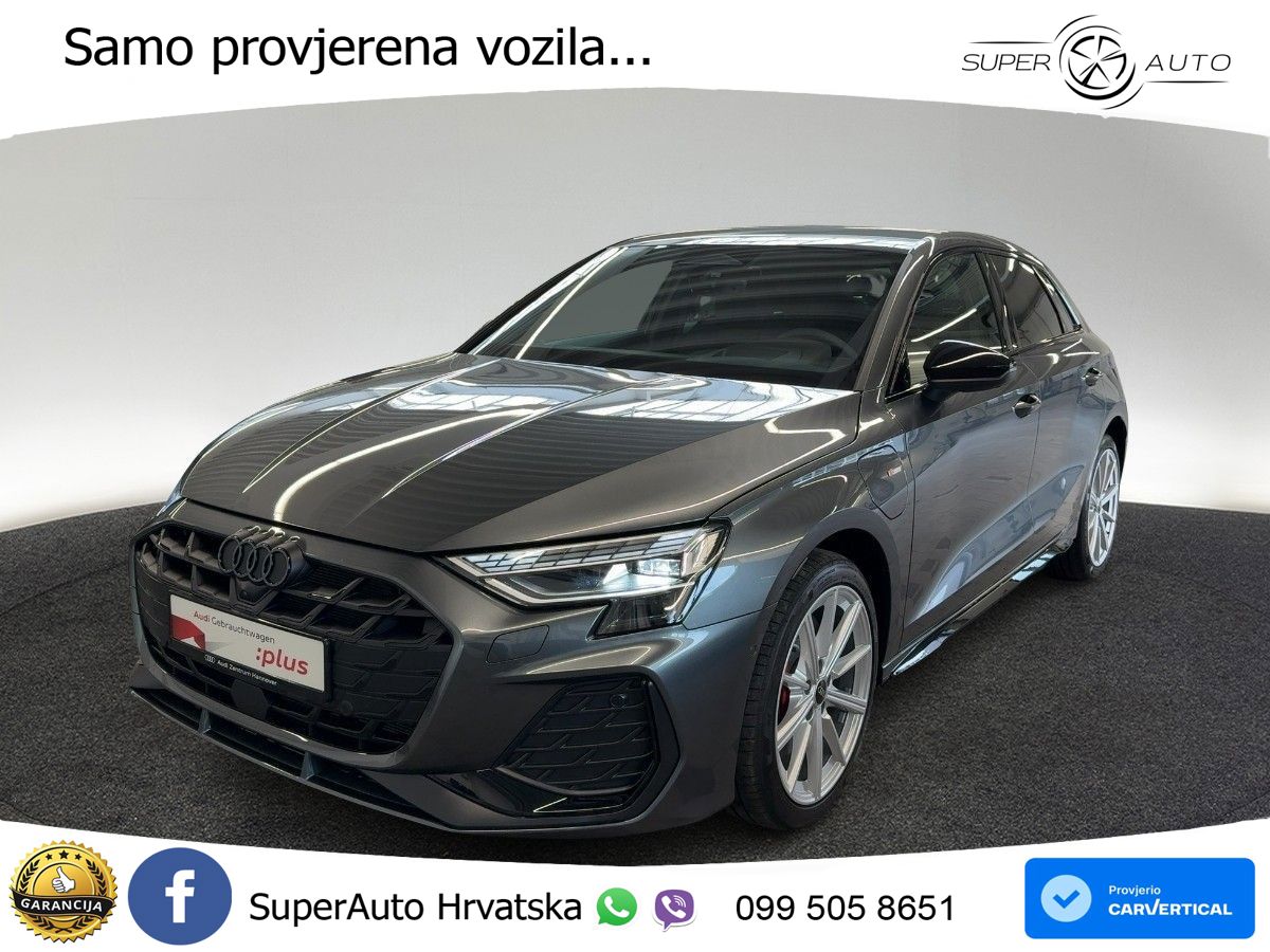 Audi A3 45 TFSIe (272 KS) S tronic S line MATRIX+GR SJED+KAM