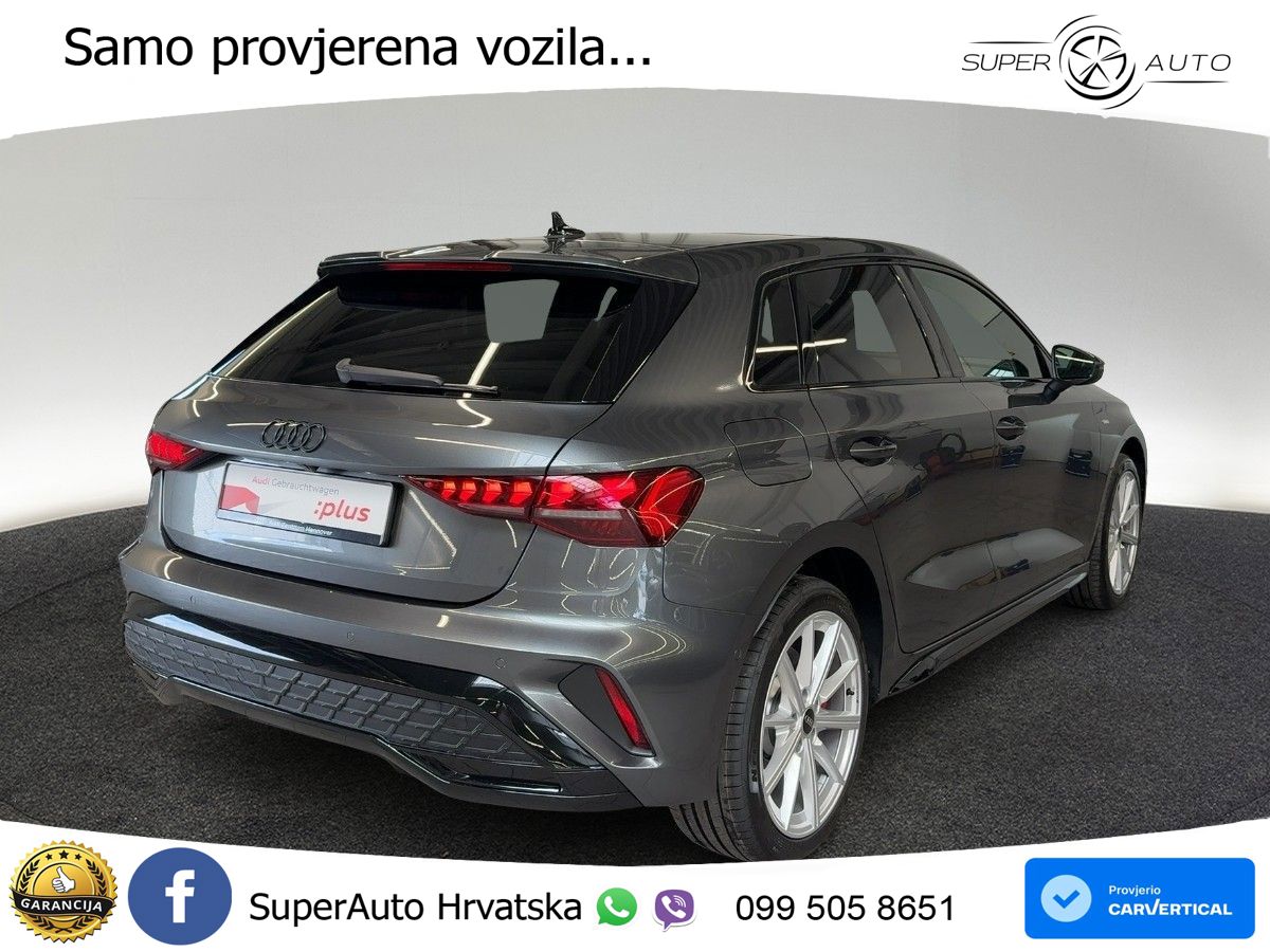 Audi A3 45 TFSIe (272 KS) S tronic S line MATRIX+GR SJED+KAM