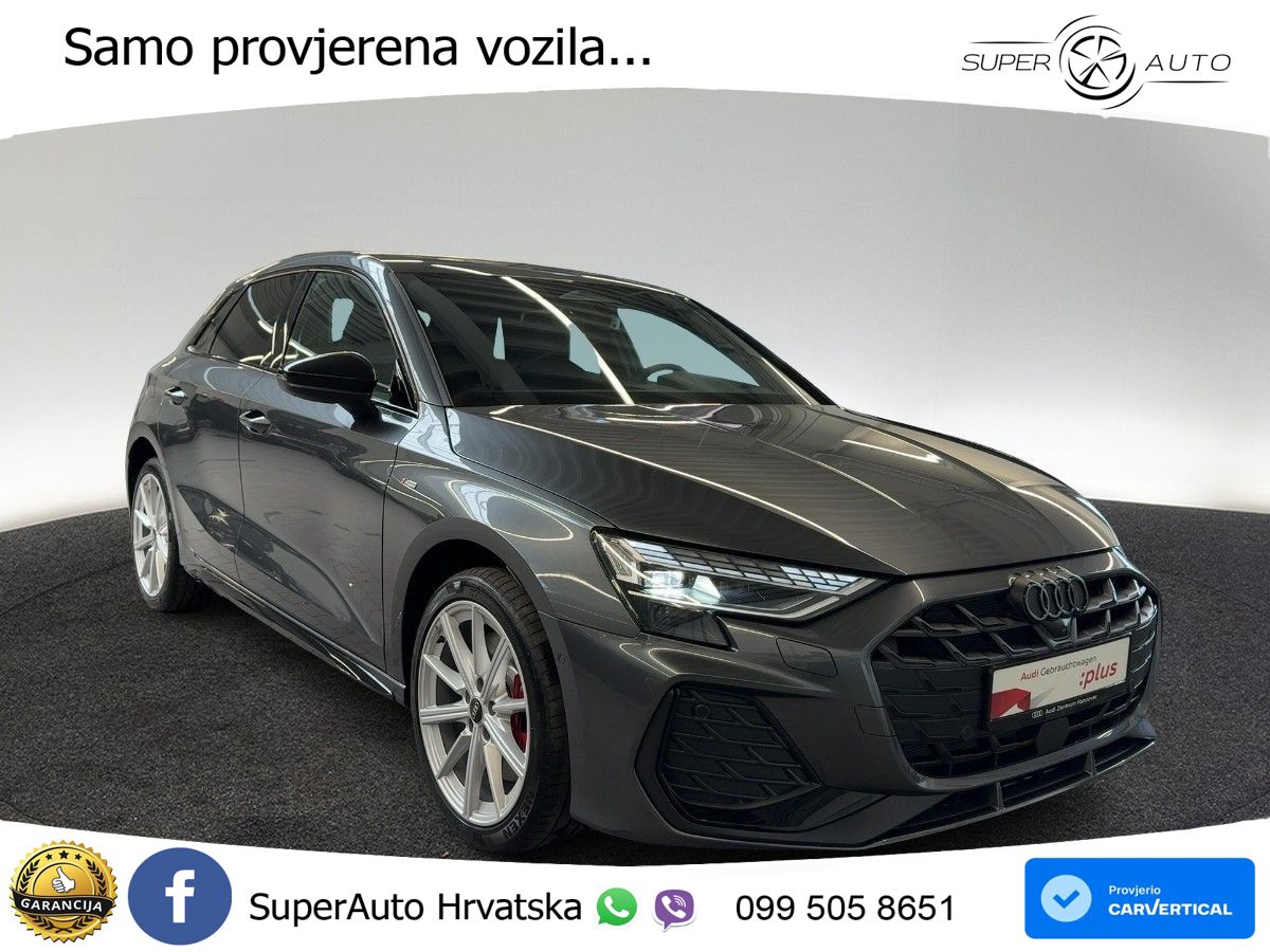 Audi A3 45 TFSIe (272 KS) S tronic S line MATRIX+GR SJED+KAM