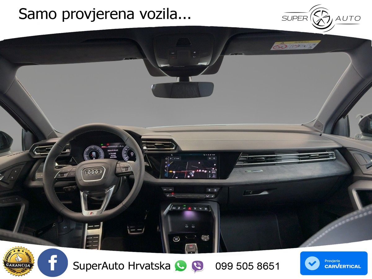 Audi A3 45 TFSIe (272 KS) S tronic S line MATRIX+GR SJED+KAM