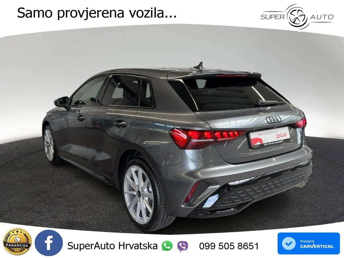 Audi A3 45 TFSIe (272 KS) S tronic S line MATRIX+GR SJED+KAM