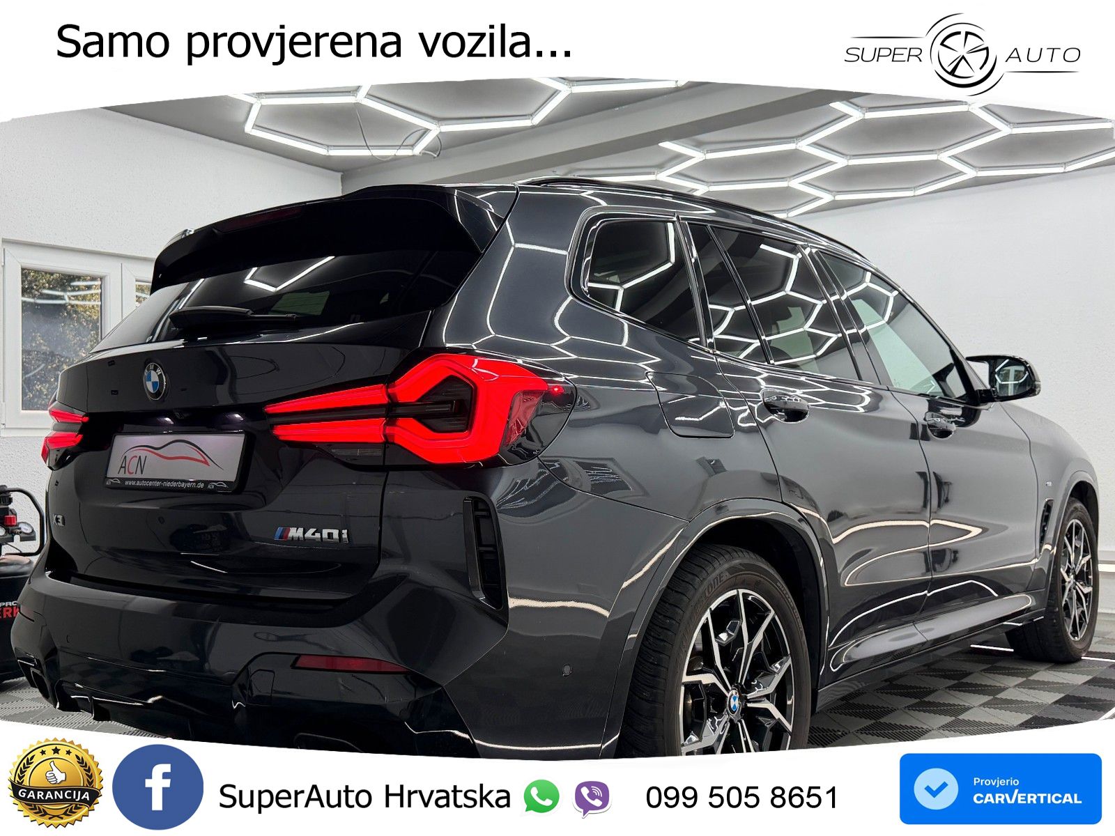 BMW X3 M40i xDrive Steptronic LED+GR SJED+ACC