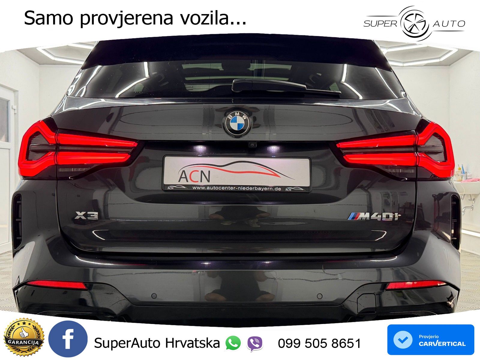 BMW X3 M40i xDrive Steptronic LED+GR SJED+ACC