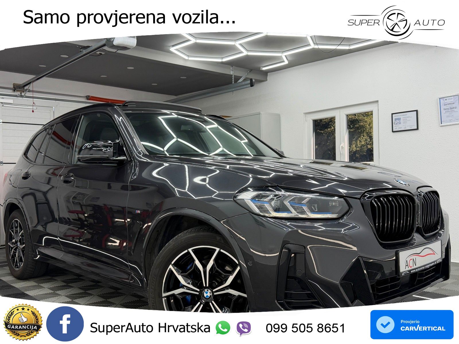 BMW X3 M40i xDrive Steptronic LED+GR SJED+ACC