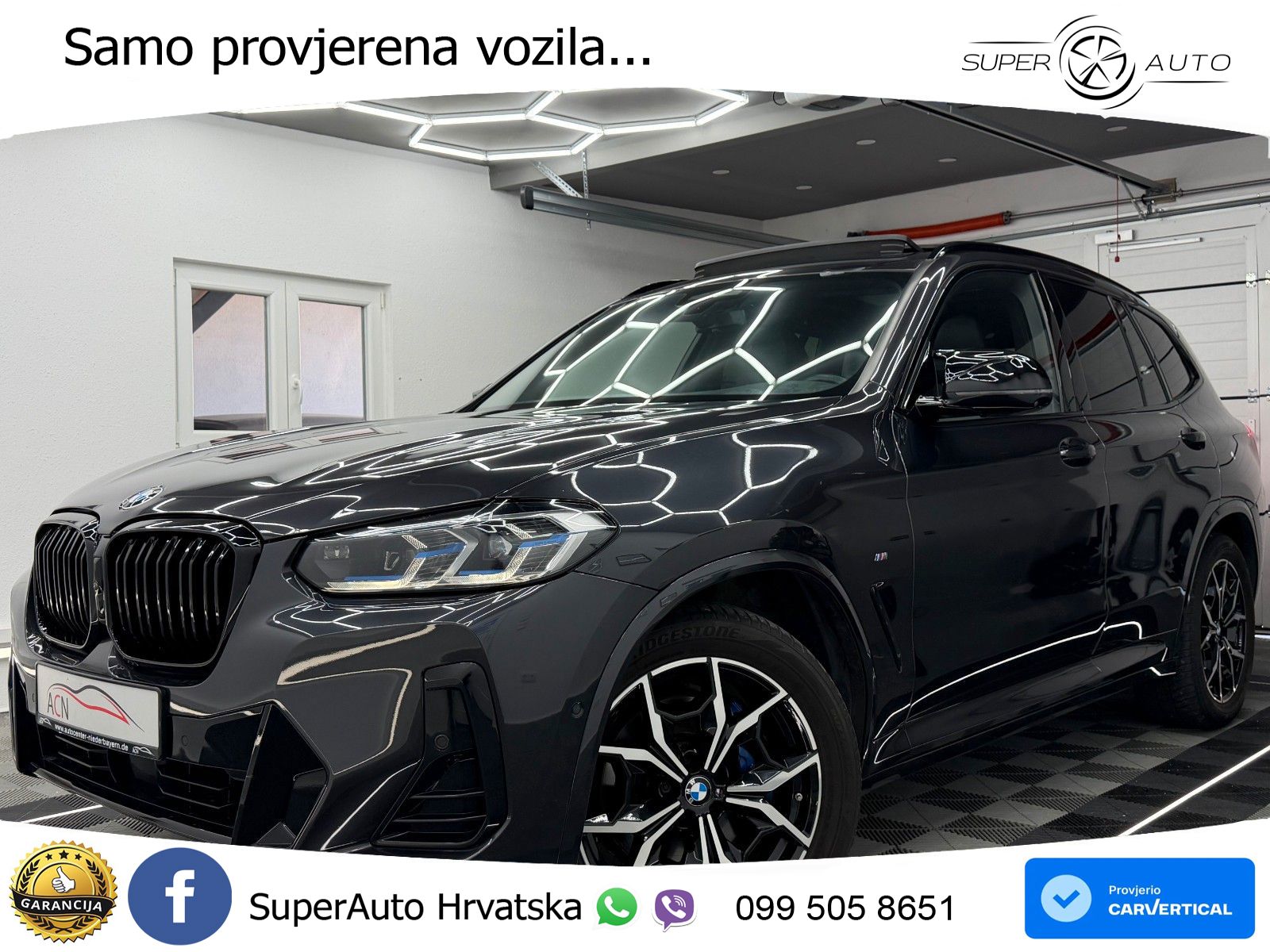BMW X3 M40i xDrive Steptronic LED+GR SJED+ACC