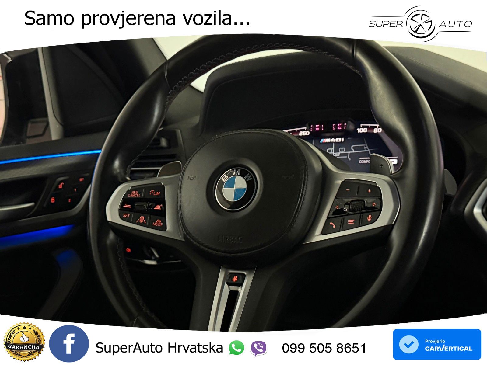 BMW X3 M40i xDrive Steptronic LED+GR SJED+ACC
