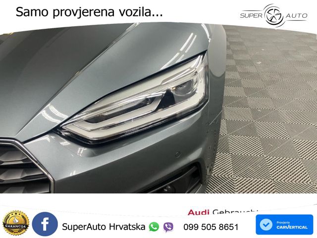 Audi A5 Sportback 40 TDI (190 KS) S tronic LED+GR SJED+ACC