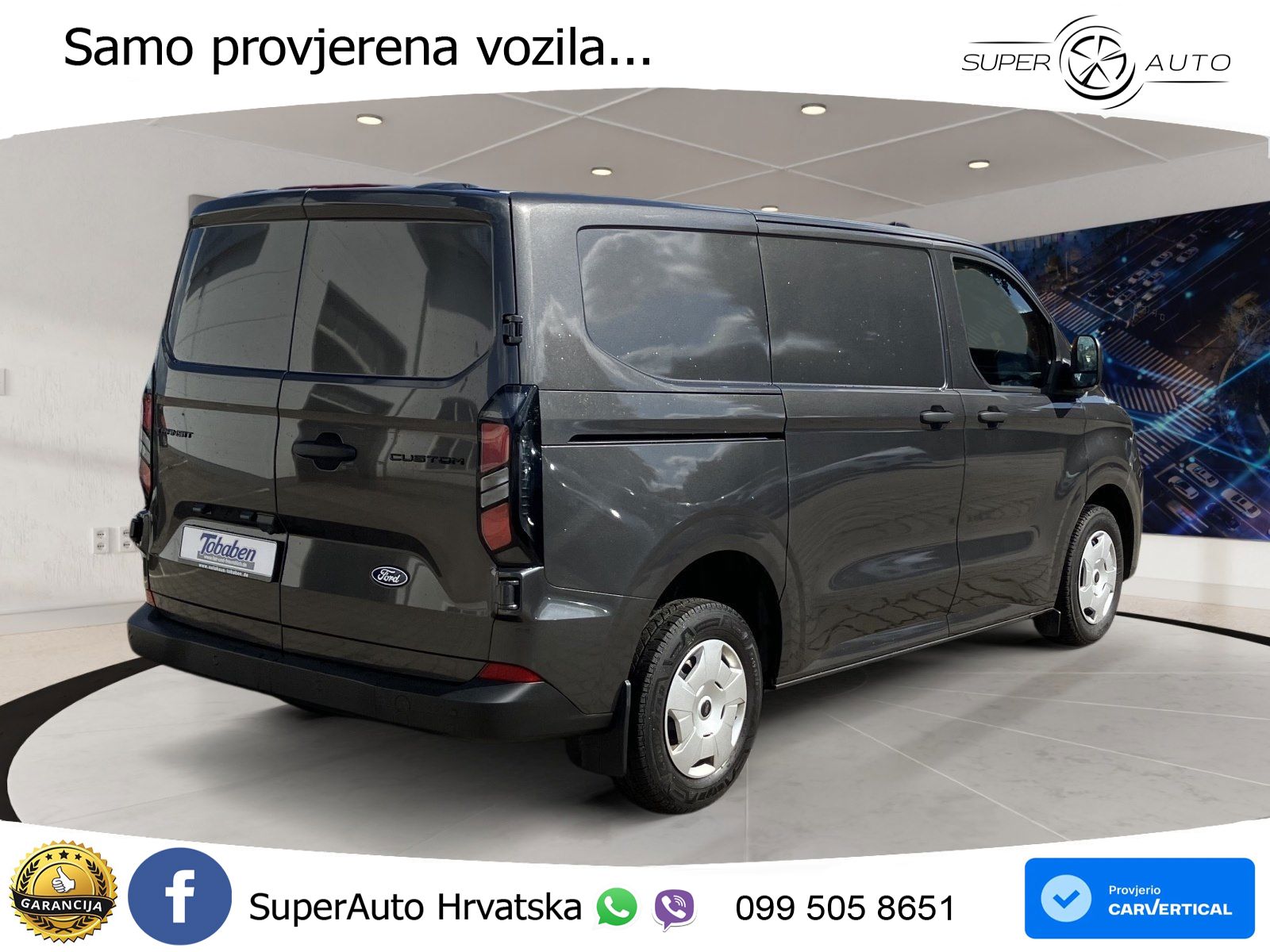 Ford Transit Custom 2.0 EcoBlue 320 L1 Trend FWD 136 KS