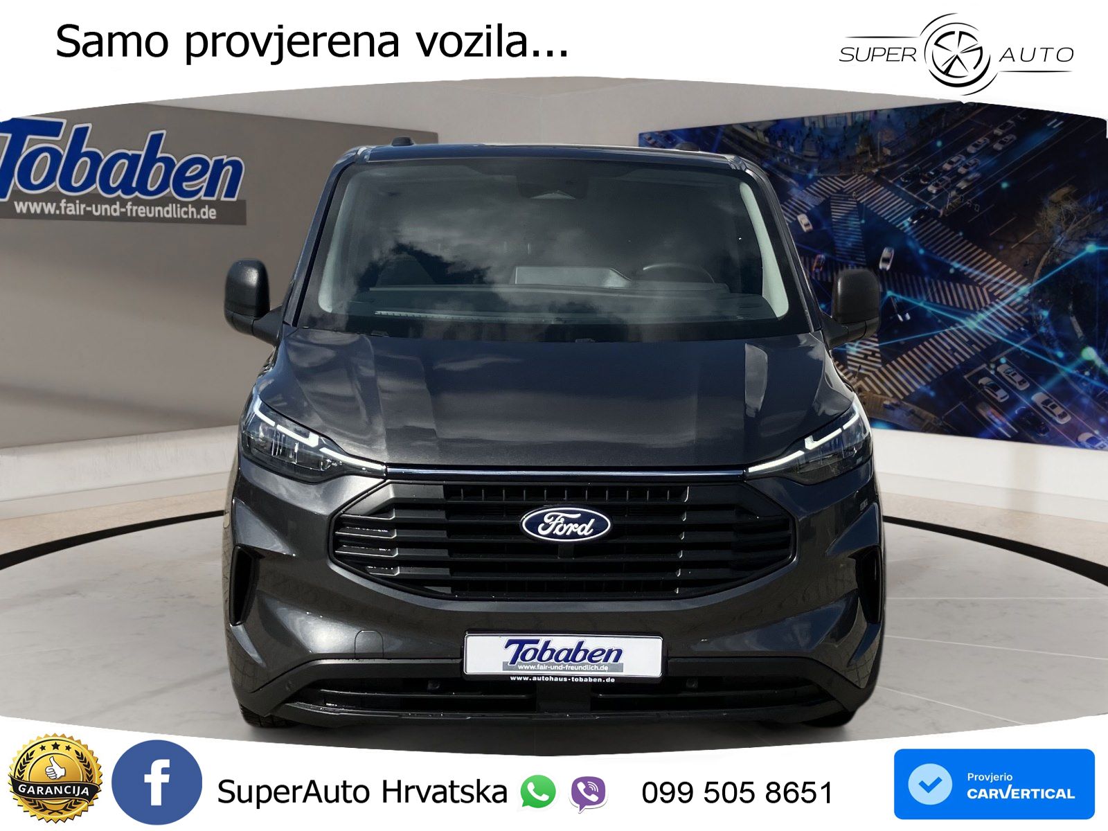 Ford Transit Custom 2.0 EcoBlue 320 L1 Trend FWD 136 KS