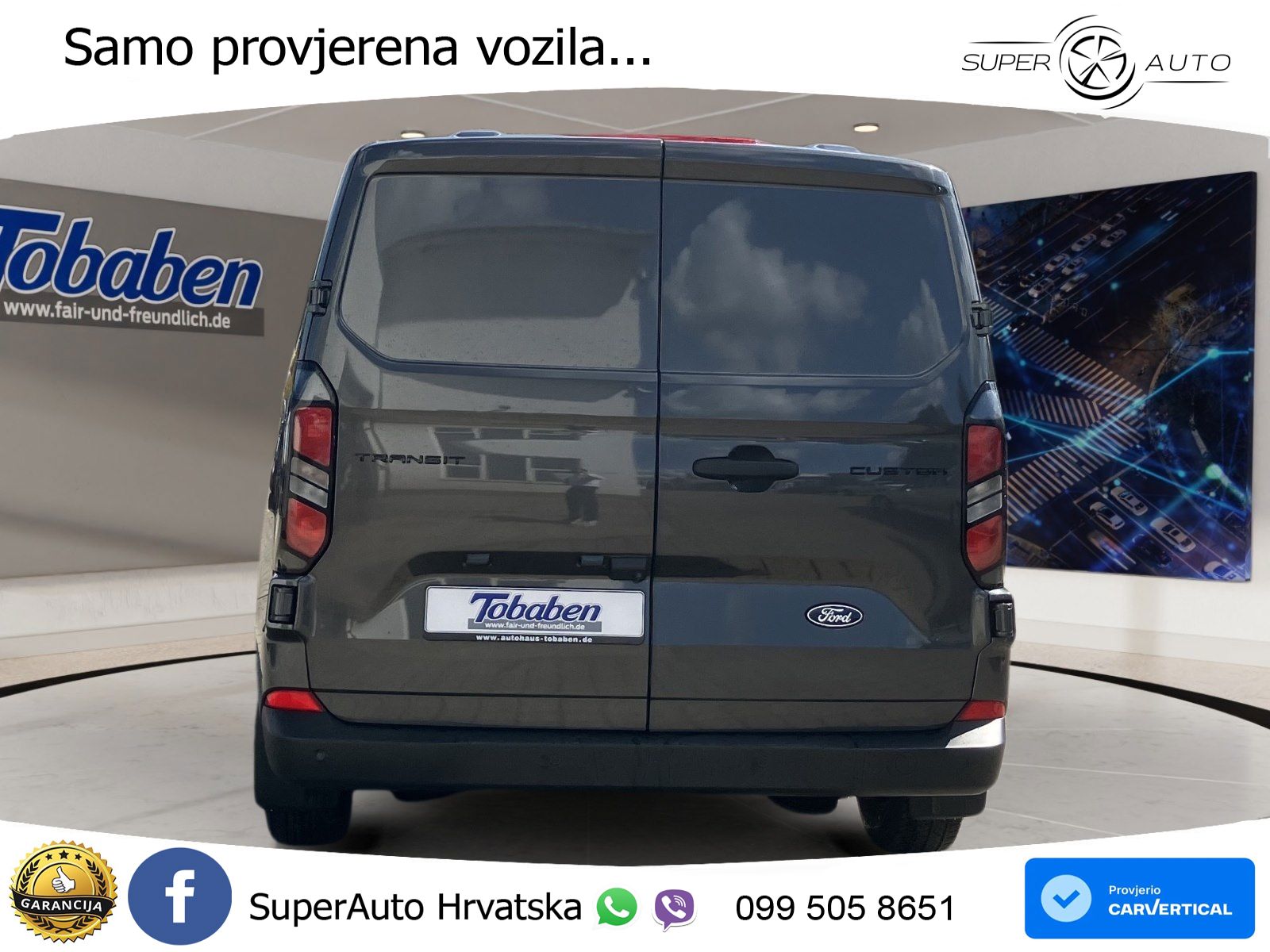 Ford Transit Custom 2.0 EcoBlue 320 L1 Trend FWD 136 KS