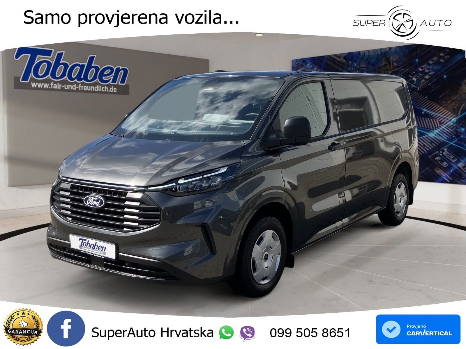 Ford Transit Custom 2.0 EcoBlue 320 L1 Trend FWD 136 KS