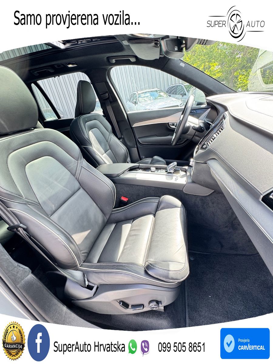 Volvo XC90 2.0 B5 Diesel AWD Automatic ACC+HEAD+4xGR SJED+360+PANO