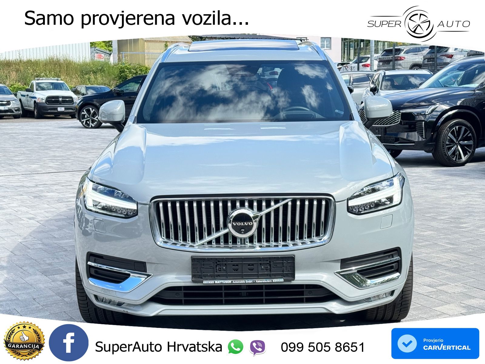 Volvo XC90 2.0 B5 Diesel AWD Automatic ACC+HEAD+4xGR SJED+360+PANO